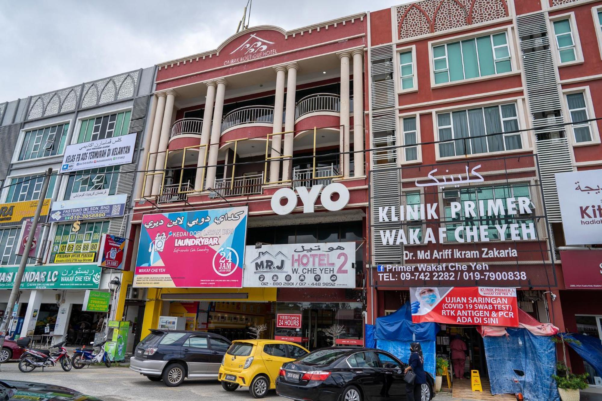 Mrj Hotel Wakaf Che Yeh 2 Кота-Бару Экстерьер фото